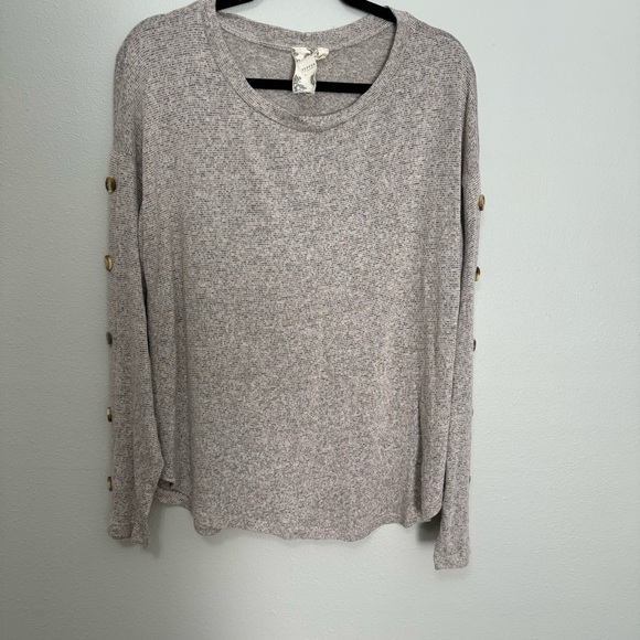 Blupepper Ladies/women’s long sleeve shirt khaki Large - Picture 3 of 6